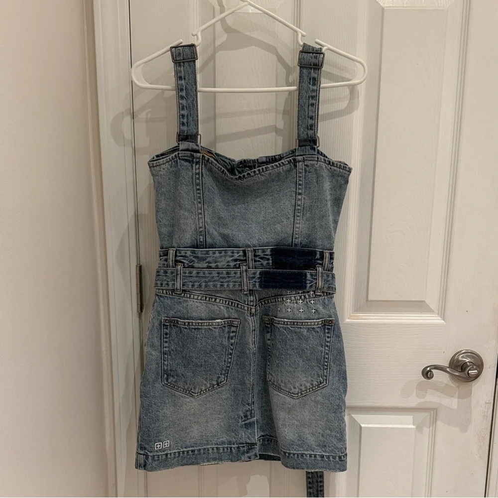 Ksubi Deejay Denim Button-Down Dress - Picture 5 of 6